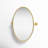 Dara Brass Oval Mirror-86814435