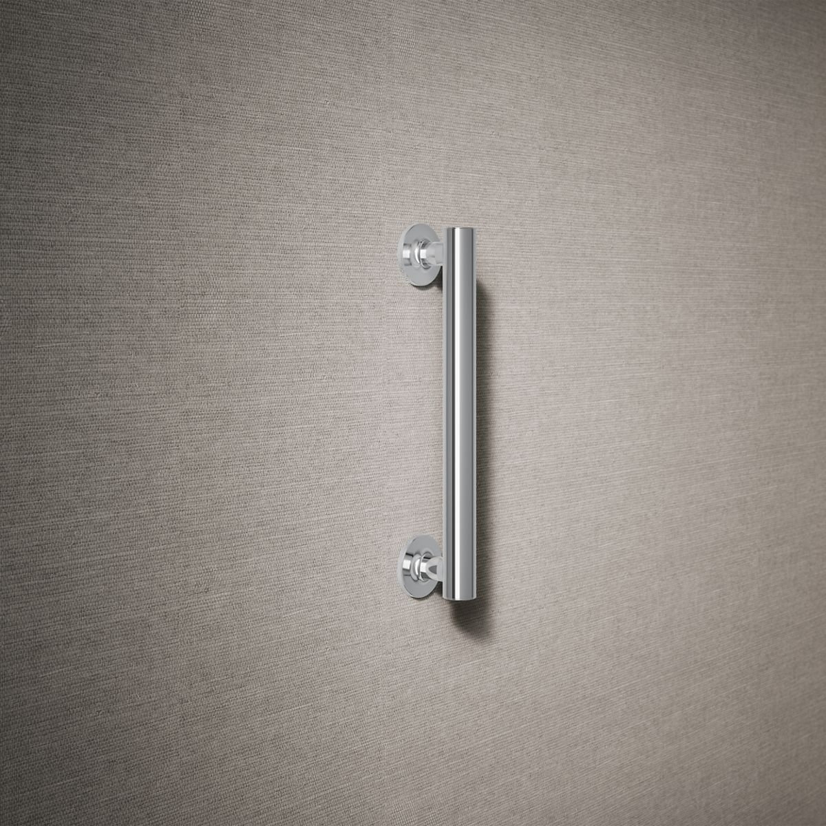 Purist Grab Bar, Polished Stainless, 12"W