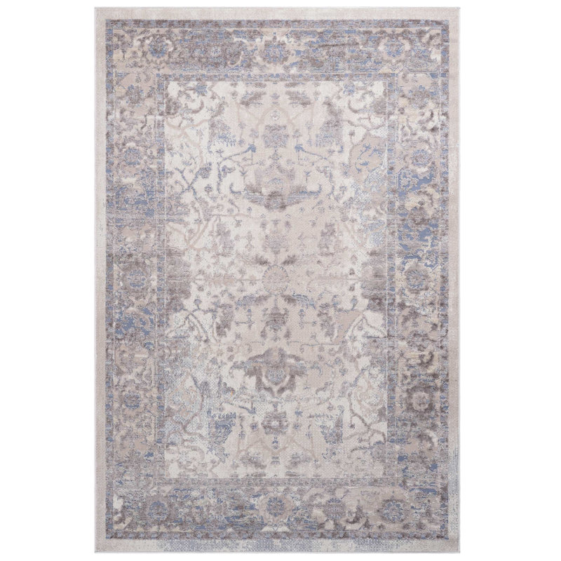 6X9 Stain Area Rug - Brown And Beige, Non-Shedding, For Bedroom, Dining Room, Home Office Stylish Brown/Beige , Fits Living