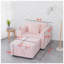 Fauteuil modulaire contemporain avec repose-pieds avec rangement Aurelia