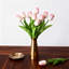 10 pièces de fleurs artificielles tulipe rose, fleurs artificielles, fête des mères printemps, cadeaux de la Saint-Valentin de Pâques, cuisine à domicile, décorations de table de mariage-676023075
