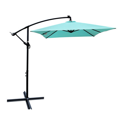 Parasol de patio 2 x 3 m avec lumières solaires - imperméable, matériau de 180 g, pour piscine extérieure