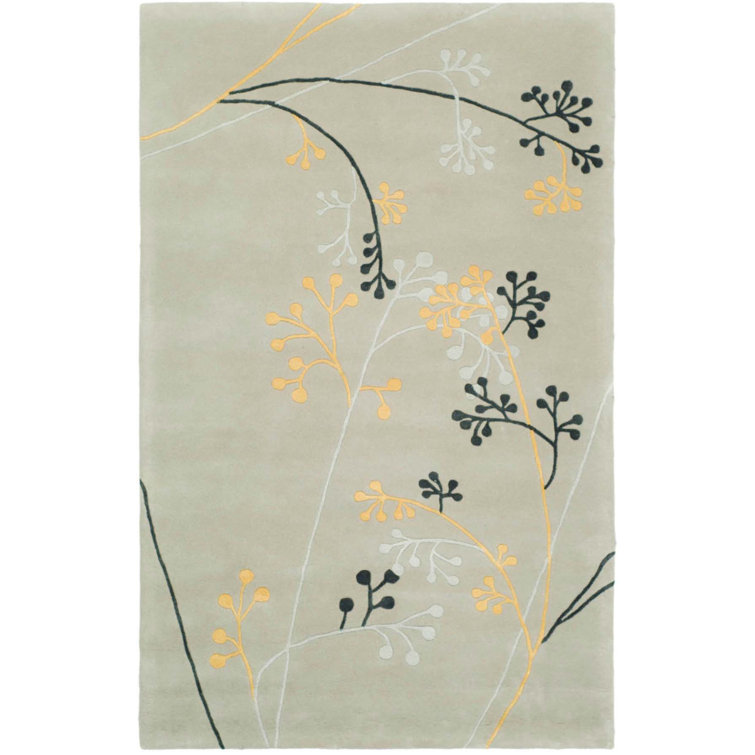 Soho Hand Tufted Wool Floral Rug