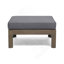 Ensemble de canapé LSHAPE, gris foncé-181386367