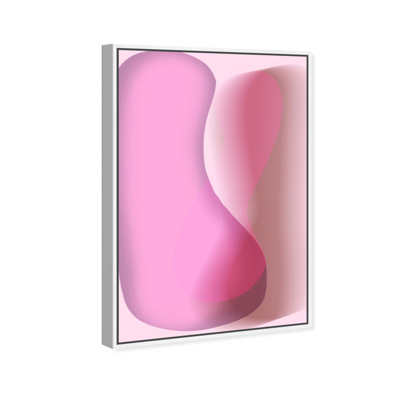 Dancing Lovers Print by Oliver Gal, 46"H x 31"W, White Floater Frame