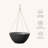 Bee Honeycomb Plastic Hanging Planter (Set of 2)-93631316-93631318