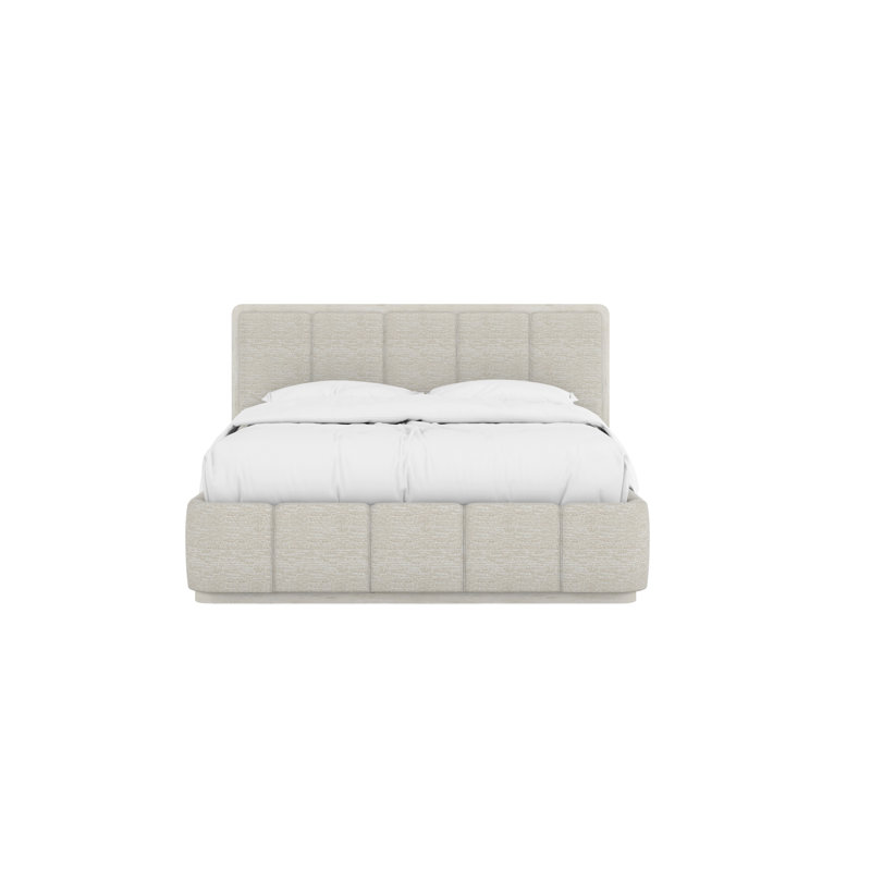 Ashlar Upholstered Panel Bed, King