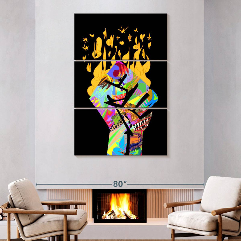 Hiltrun BLM, 74" H x 48" W