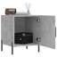 Naidu 40cm W Iron Bedside Table-961057887