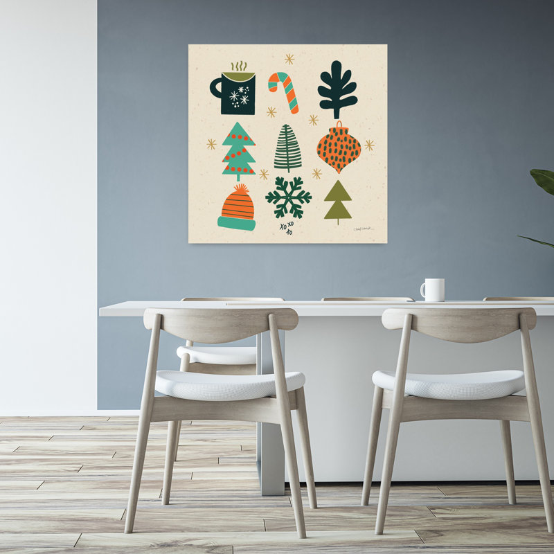 Winter Cheer I by Cheryl Warrick - Wrapped Canvas Print, 81.28 cm H x 81.28 cm W