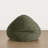 Extra-Wide Bean Bag Chair With Ottoman And Pocket-877877089