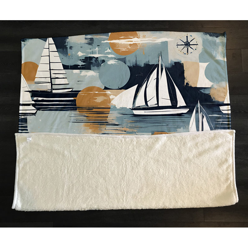 Couverture en sherpa, L 51 po x L 60 po