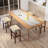 Upholstered Counter Stool with Solid Wood Frame-1151415210-1151415211