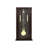 81.5 in. H Walnut Grandfather Clock