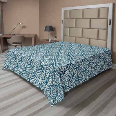 Ambesonne Autumn Top Flat Sheet Holiday Seasonal