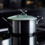 Circulon Stainless Steel Induction Cookware Set with SteelShield Hybrid Stainless and Nonstick Technology, 11 piece