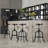 Fermenich Swivel Adjustable Height Counter Stool