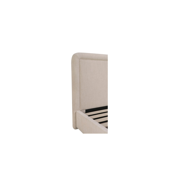 Simon Queen Storage Bed Brown, Beige, King