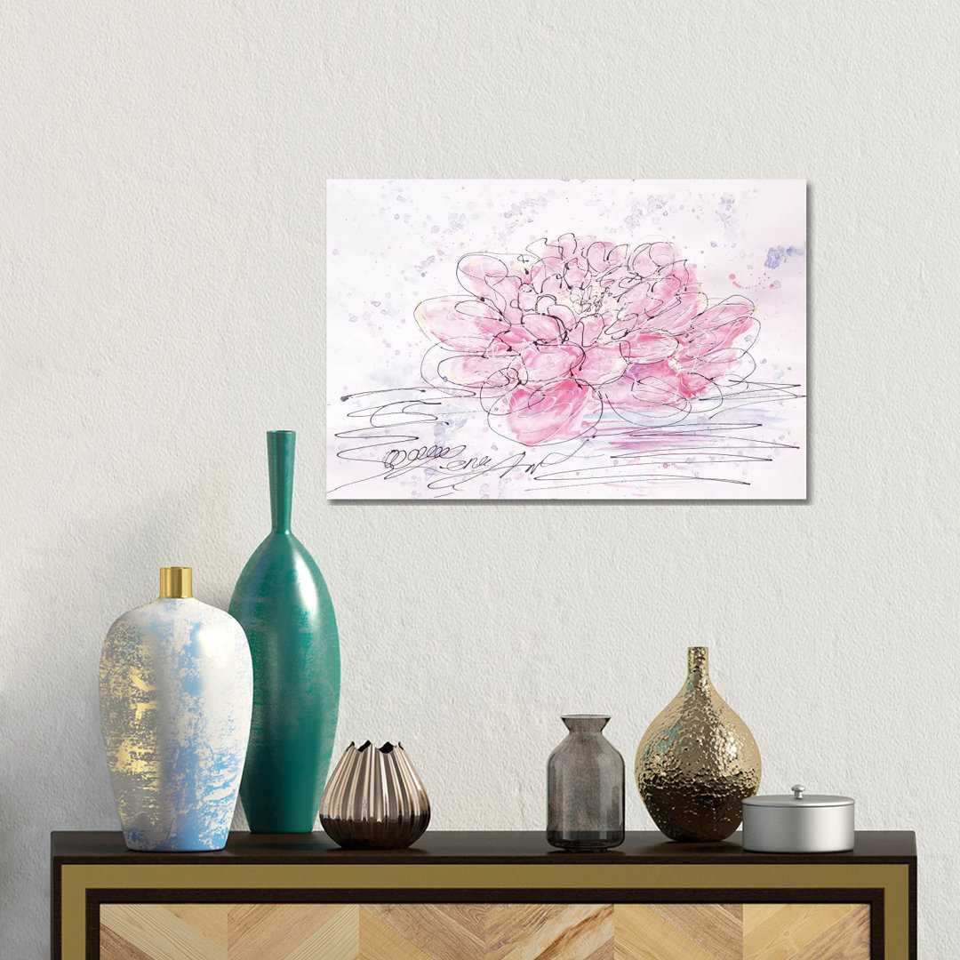 Lotus by OLena Art - Gallery-Wrapped Canvas Giclée on Canvas