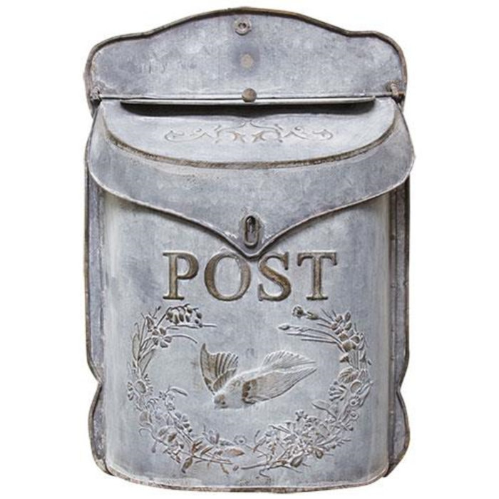 CWI Gifts Galvanized Steel Wall Mounted Mailbox & Reviews | Wayfair