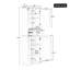 Armoire de salle de bain autoportante 67,7 po Katte-577553727