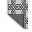 Tapis gris/crème tissé à la machine-834293054