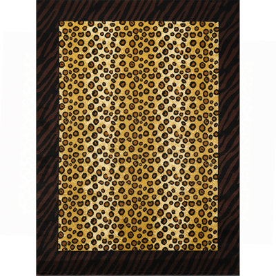 Multi Animal Print Area Rug