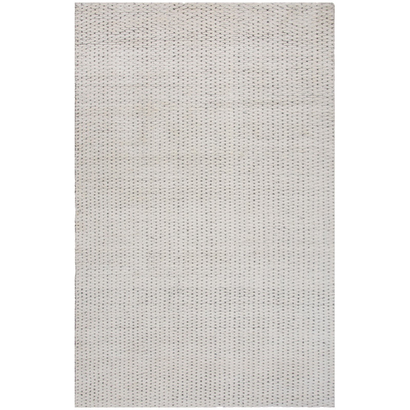 Tapis 100% laine tissé à la main, Rectangulaire 8 pi x 10 pi