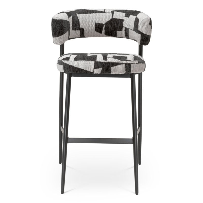 Bar Stool Folsom Brooklyn Black, Bar Stool (30.31" Seat Height)