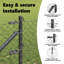 40 cm H x 1000 cm W Steel Fence Panels Fencing with 1 Panel(s) Included