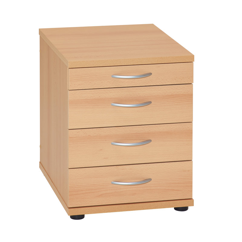 Tregenna 41.6cm Wide 4 -Drawer File Cabinet, Samerberg beech