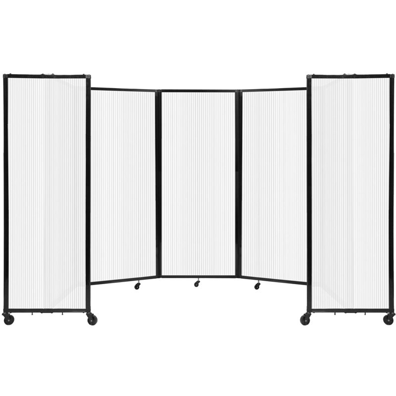 Cloison murale en polycarbonate 360, H 82 po x l 168 po, Opale