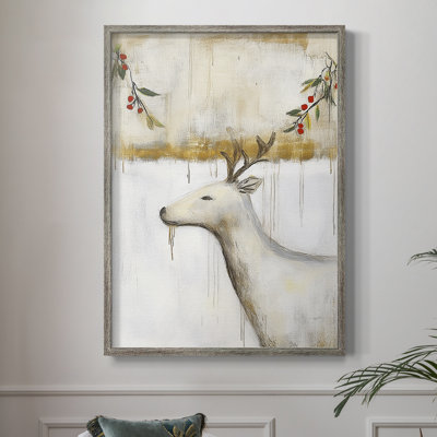 Christmas Holiday Art DCCXLVII Framed Print - Solid Wood XMA171269