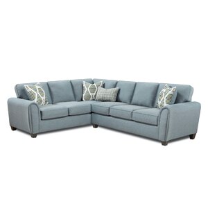 Ebern Designs Michigamme 2 - Piece Upholstered Sectional | Wayfair