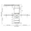 White Closet System, Walk In Closet Organizer System With 3 Shelves,2 Drawers and 3 rods