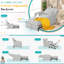Upholstered Linen Convertible Chair-1085969183