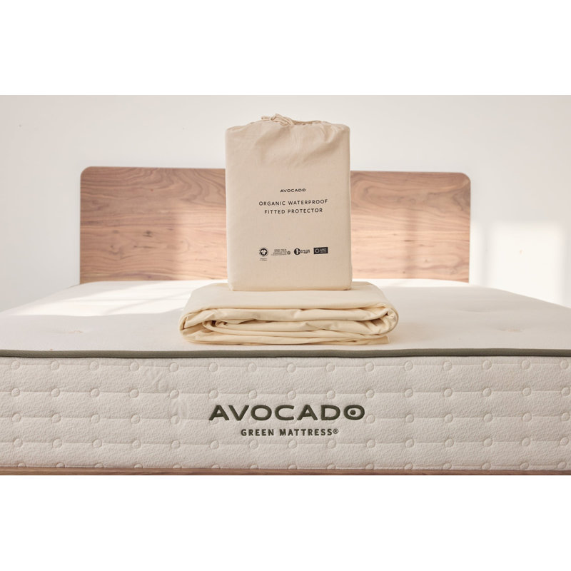 Organic Waterproof Mattress Protector, 17", King