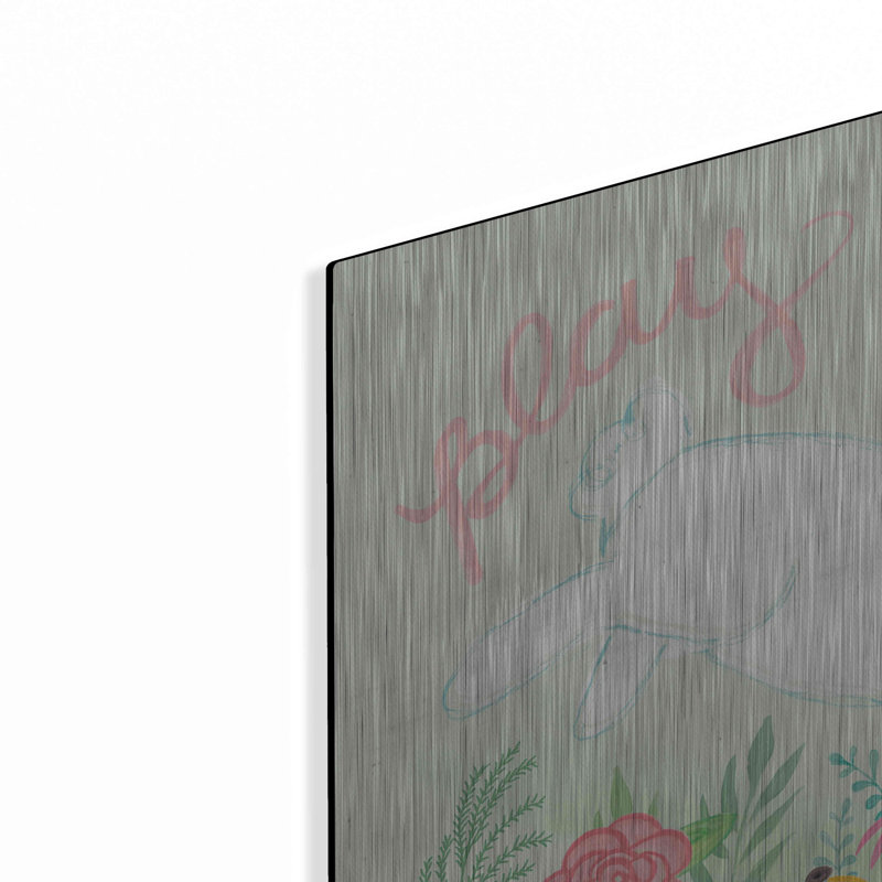 «Garden Friends I» par Mary Urban, H 24 po x l 24 po