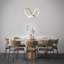 Solo 1 - Light LED Chandelier-1059224509