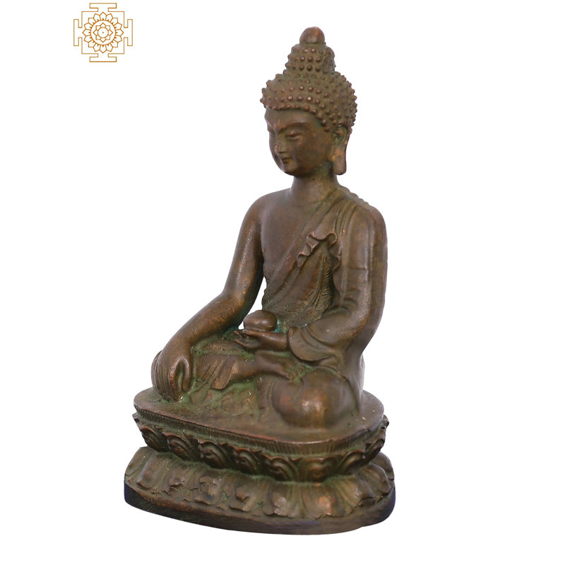 Petite figurine Madhuchista Vidhana de Bouddha Gautam