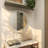 Vivienne Brown Wood Distressed Room Wall Mirror with Beaded Detailing-1072346934-1072346941
