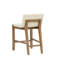 Ensemble de 2 tabourets de bar en bois massif