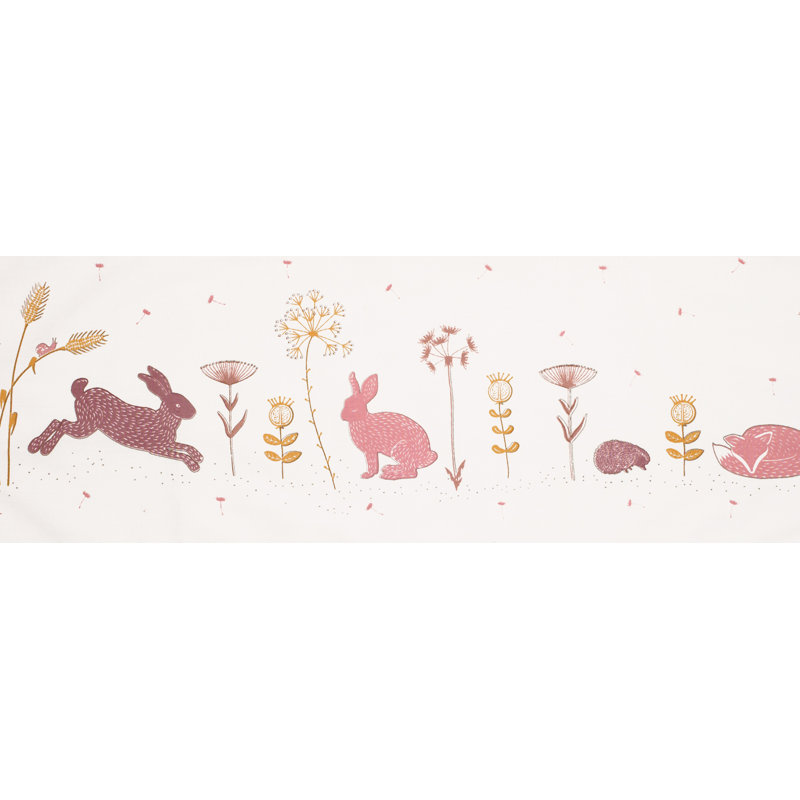 Bellflower Flush Mount, Pink/Beige