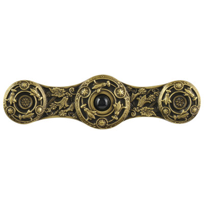Jewels II Victorian Romantic Natural Stone 3" Center to Center Bar Pull
