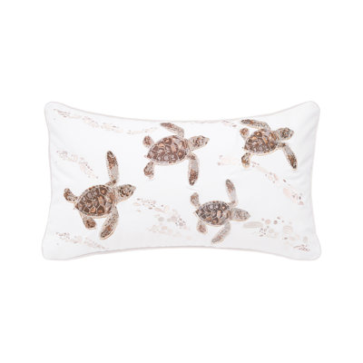 Baby Turtle Neutrals Lumbar Pillow