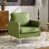 Green Faux Leather