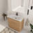 Addisin 36'' Free-standing Single Bathroom Vanity Set with Ceramic Vanity Top-163572010-153841827