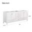 Fluted 600mm Wall Hung Single Vanity Unit with Worktop-94218733