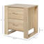 48 cm W Bedside Table