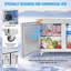 Commercial Refrigerator Sandwich & Salad Prep Table 20 Cu. Ft Fridge